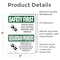 Signmission Safety Culture Sign, 3.5 in Width, Vinyl Decal, Rectangle, Bilingual OS-2PACK-SF-D-35-L-10794 - alternate 5